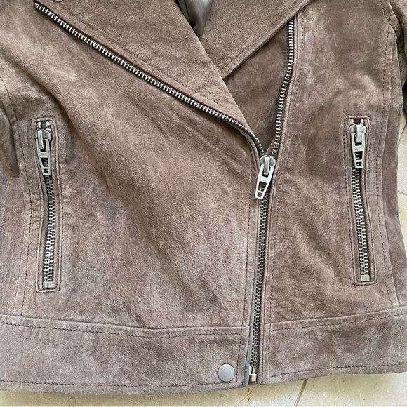 Blank NYC 100% Suede Jacket Taupe XS - Picture 6 of 16